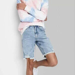 Original Use 10" Slim Fit Jean Shorts Dirt Road Wash Size 32
